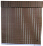 Brown Polyvinyl Chloride (Pvc) Roller Blind Cord Drawn On Ceiling